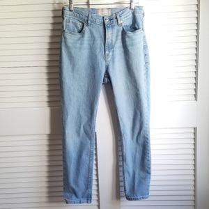 EVERLANE High Rise Straight Jeans 30 Ankle